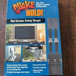 Flat-Screen TV Safety Straps